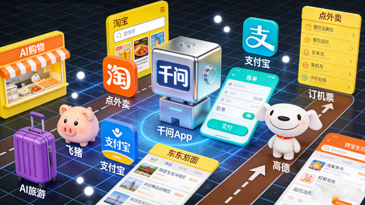 千問App接入淘寶、閃購，測試AI購物功能